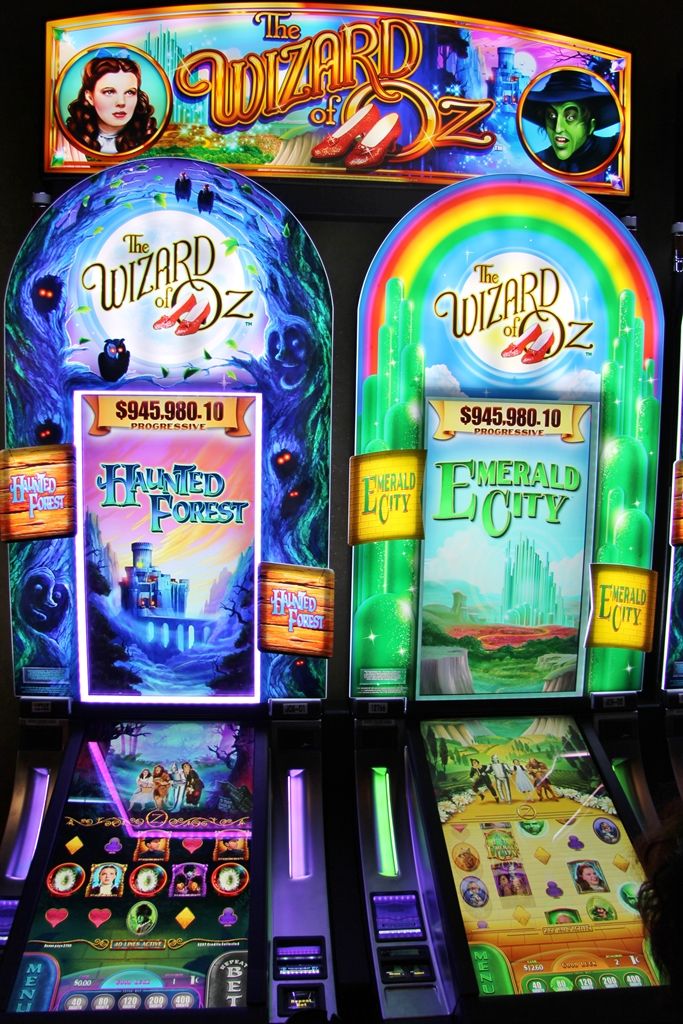 Wizard of oz slot machine locations
